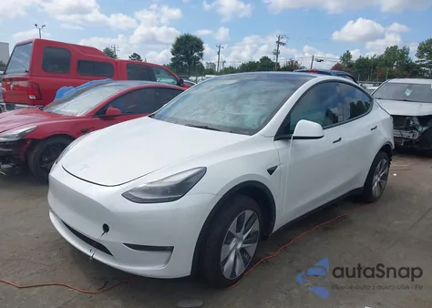 2023 Tesla Model Y Awd/Long Range Dual Motor All-Wheel Drive from USA, damaged, VIN 7SAYGDEE9PF772828